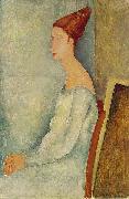 Amedeo Modigliani Portrait de Jeanne Hebuterne oil painting artist